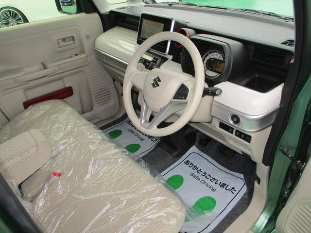 スペーシア ハイブリッドＸ／ナビゲーション／Ｂｌｕｅｔｏｏｔｈ／地デジ　禁煙車／両側電動スライドドア／衝突被害軽減装置／スマートキー／シートヒーター／クリアランスソナー／オートマチックハイビーム／車線逸脱警報／誤発進抑制機能／先行車発進お知らせ機能（10枚目）