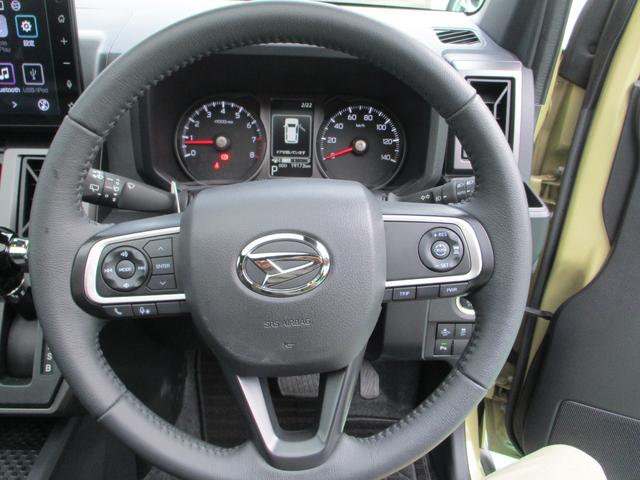 タフト Ｇターボ　ダーククロムベンチャー／禁煙車／ワンオーナー／　シートヒーター／ガラスルーフ／純正９型ディスプレイオーディオ／Ｂｌｕｅｔｏｏｔｈ／バックカメラ／衝突被害軽減システム／コーナーセンサー／スマートキー／ＬＥＤヘッド／ルーフレール／純正１５インチアルミ／（12枚目）