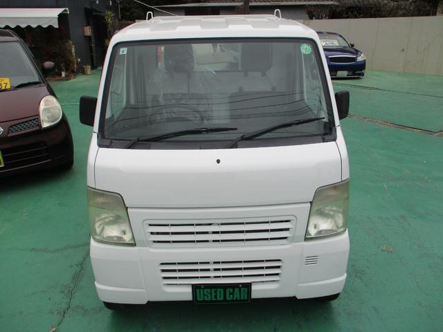 キャリイトラック KCエアコン・パワステ 4WD/5MT/3方開/エアコン/パワステ/ラジオ/ドアバイザー/ライトレベライザー/ゴムマット/タイミングチェーン(4枚目)