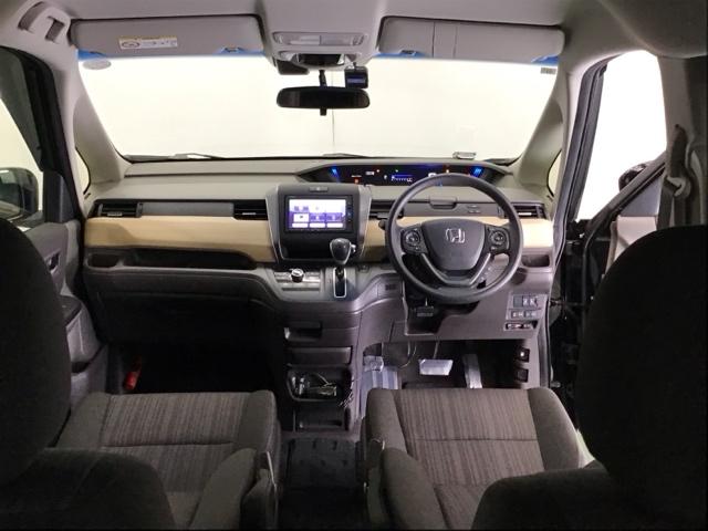 フリード Ｇ・ホンダセンシング　ドラレコ　ナビ　Ｒカメラ　ブルートゥース　Ｗパワスラ　ＶＳＣ　エマージェンシーブレーキ　スマキ－　定期点検記録簿　リヤカメラ　ＡＡＣ　ＤＶＤ再生可　ＬＥＤヘッドライ　地デジ　３列シ－ト　ＳＲＳ　ＡＢＳ（2枚目）