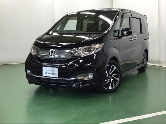 ステップワゴンスパーダ スパーダ・クールスピリット　ナビ　Ｒカメラ　後席モニター　ブルートゥース　追突軽減ブレーキ　リアカメラ　イモビ　クルコン　エアバッグ　サイドエアバッグ　ＤＶＤ再生可能　整備記録簿　スマ－トキ－　助手席エアバッグ　地ＴＶ　ＡＢＳ（10枚目）