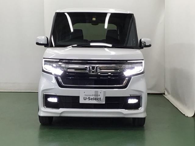 Ｎ－ＢＯＸカスタム Ｌ　ナビ　Ｒカメラ　ブルートゥース　フルセグ　衝突軽減　エアコン　キーフリー　バックセンサー　ＤＶＤ再生　オートクルーズ　記録簿　パワーステアリング　運転席シートヒーター　Ｂカメラ　スマキー　ＵＳＢポート（6枚目）