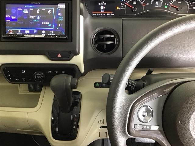Ｎ－ＢＯＸ Ｇ・Ｌ　ナビ　Ｒカメラ　ブルートゥース　フルセグ　ＤＶＤ　スマートキー　ＵＳＢ　オートエアコン　ＥＴＣ　横滑り防止　ベンチシート　エアバック　パワーステアリング　パワーウィンドウ　Ｗエアバック　キーレス（3枚目）