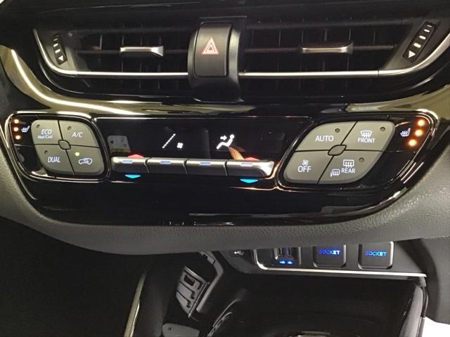 Ｃ－ＨＲ ＧモードネロセーフティプラスＩＩＩ　Ｒカメラ　ブルートゥース　ＥＴＣ　ＴＳＳ　全方位カメラ　ＬＥＤヘッドライト　クルコン　前席シートヒーター　定期点検記録簿　ＵＳＢポート　オートエアコン　キーレス　スマートキー　オートライト（14枚目）