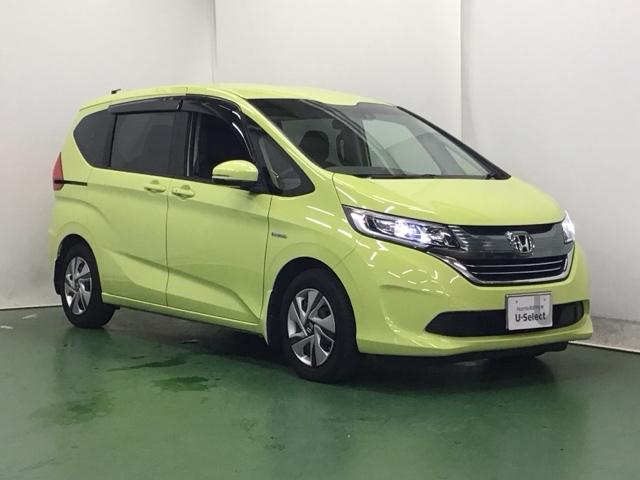 フリードハイブリッド ハイブリッド・Ｇホンダセンシング　ナビ　Ｒカメラ　ブルートゥース　フルセグ　両電動ドア　サポカー　両席エアバック　記録簿付　地デジＴＶ　リアカメラ　横滑防止　オートクルーズコントロール　エアバック　スマートキープッシュスタート　ＵＳＢ（7枚目）