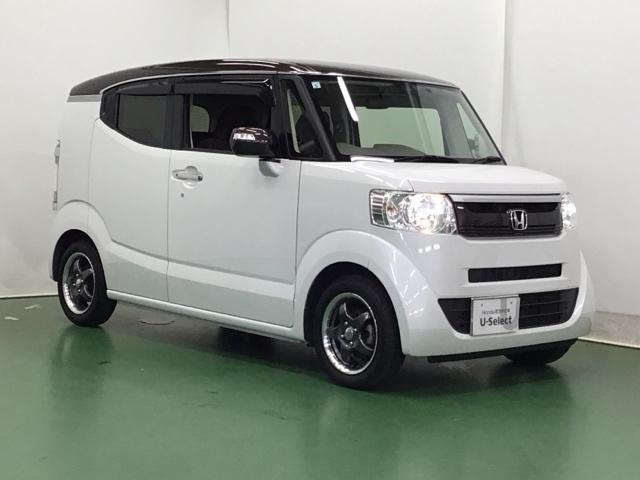 Ｎ－ＢＯＸスラッシュ Ｇ・Ｌノヴァカントリースタイル　ドラレコ　ナビ　Ｒカメラ　ブルートゥース　リアカメラ　スマートキー　横滑り防止　衝突軽減ブレーキ　ＤＶＤ再生　シートヒーター　ＥＴＣ車載器　盗難防止装置　ＡＡＣ　ベンチシート　サイドエアバッグ（7枚目）