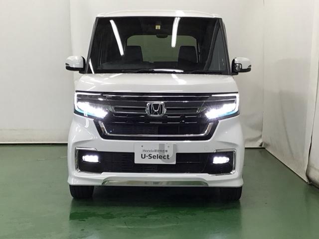 Ｎ－ＢＯＸカスタム Ｌターボ　ナビ　Ｒカメラ　ブルートゥース　フルセグ　衝突被害軽減Ｂ　オートクルーズ　アイドリンクストップ　横滑り防止　リアカメラ　ＵＳＢ接続　シートヒーター付　スマートキー＆プッシュスタート　ＥＴＣ付き　ＡＡＣ（6枚目）