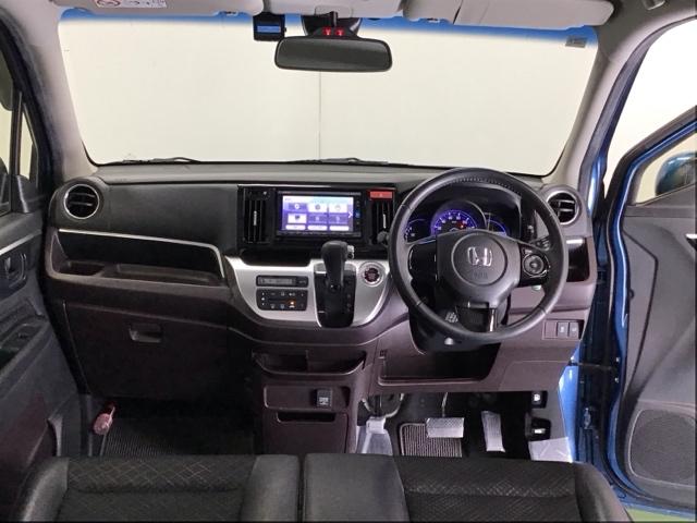 Ｎ－ＷＧＮカスタム Ｇ・Ａパッケージ　ドラレコ　ナビ　Ｒカメラ　ブルートゥース　スマートキー・プッシュスタート　ＥＴＣ付　地デジ　ＡＵＴＯエアコン　パワーウィンドウ　ＡＢＳ　助手席エアバック　ドライブレコーダー　ＤＶＤ再生機能　横滑り防止（2枚目）