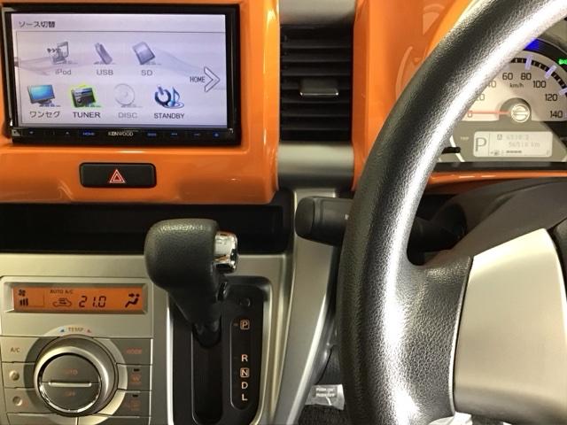 ハスラー Ｇ　ナビ　ＤＣＤ　ＣＤ　ワンセグ　ＨＩＤ　アイドリング　スマキー　運転席側シートヒーター　整備点検記録簿　ＶＳＣ　ＥＴＣ車載器　ＤＶＤ再生可　１セグＴＶ　キーレスエントリーシステム　パワーウィンドウ（3枚目）