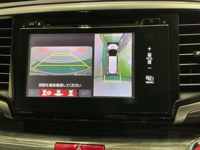 オデッセイ アブソルート　ナビ　Ｒカメラ　ブルートゥース　フルセグ　緊急ブレーキ　アラウンドビューモニター　スマートキー＆プッシュスタート　盗難防止　クルーズＣ　ＥＴＣ装備　ＬＥＤヘッドランプ　運転席エアバック　ＤＶＤ視聴（12枚目）
