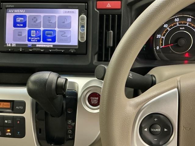 Ｎ－ＷＧＮ Ｇ・Ａパッケージ　ナビ　Ｒカメラ　ブルートゥース　ワンセグ　ＥＴＣ付き　カーテンエアバッグ　セキュリティー　ＡＵＴＯエアコン　パワーウインドウ　記録簿付き　スマートキー　ベンチシート　１セグ　ＥＳＣ　ＡＢＳ　キーレス（3枚目）