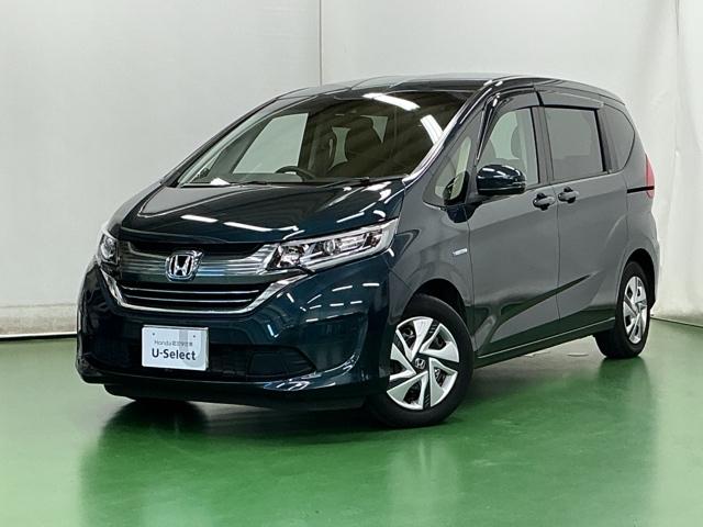 フリードハイブリッド ハイブリッド・Ｇホンダセンシング　ナビ　Ｒカメラ　ブルートゥース　フルセグ　軽減ブレーキ　キーフリーシステム　記録簿　ＤＶＤ再生可能　ＥＣＯＮ　後カメラ　Ａクルーズ　ＬＥＤヘッドランプ　横滑防止　パワーウインドウ　３列シート　ＥＴＣ付（10枚目）