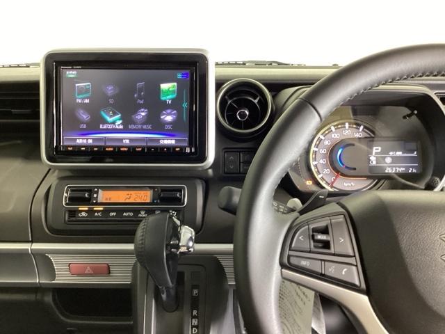 スペーシアギア ハイブリッドＸＺターボ　ドラレコ　ナビ　Ｒカメラ　ブルートゥース　ＥＳＰ　クルーズＣ　クリアランスソナ　記録簿有り　ＬＥＤへッドライト　ターボ付　地デジフルセグ　バックアイカメラ　Ｗエアバック　前席シートヒーター　ＵＳＢ（3枚目）