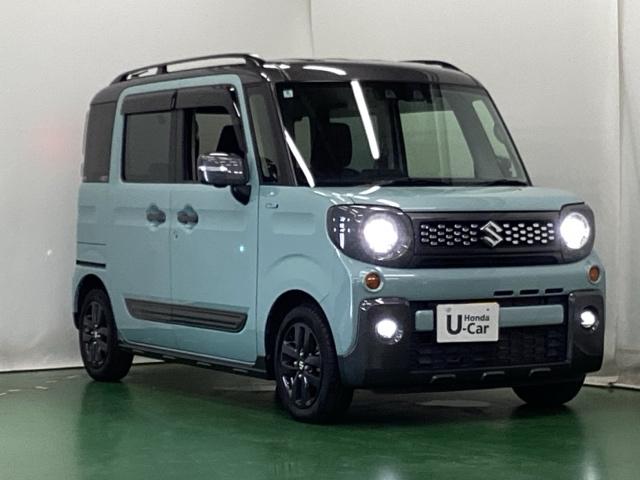 スペーシアギア ハイブリッドＸＺターボ　ドラレコ　ナビ　Ｒカメラ　ブルートゥース　ＥＳＰ　クルーズＣ　クリアランスソナ　記録簿有り　ＬＥＤへッドライト　ターボ付　地デジフルセグ　バックアイカメラ　Ｗエアバック　前席シートヒーター　ＵＳＢ（7枚目）