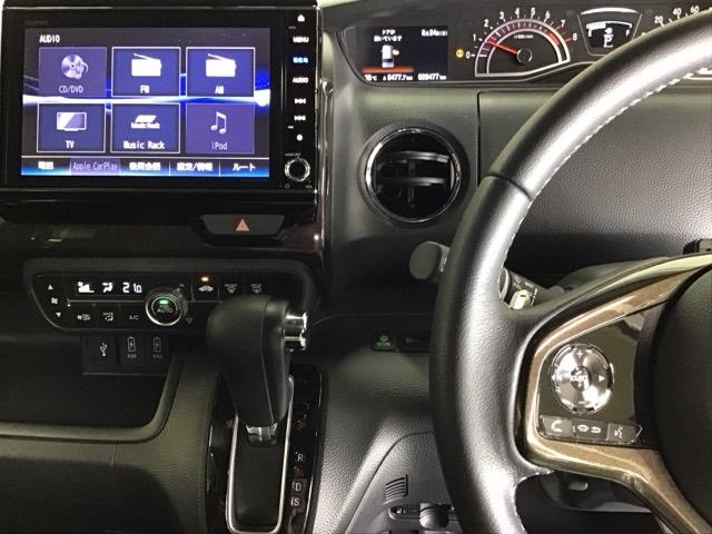 Ｎ－ＢＯＸカスタム Ｇ・Ｌターボホンダセンシング　ドラレコ　ナビ　Ｒカメラ　ブルートゥース　フルセ　両側ＰＷスライドドア　Ｂモニタ　Ｉストップ　セキュリティー　点検記録簿　ＵＳＢ接続　クルーズコントロール　キーレスエントリー　ＶＳＡ　ベンチＳ　ＰＷ（3枚目）