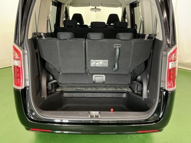 ステップワゴン GEセレクション ナビ Rカメラ ブルートゥース ワンセグTV 横滑防止装置 デュアルエアバッグ 三列シート キーレスエントリーキー ETC車載器 PW PS 盗難防止装置 記録簿 AAC リアカメラ 運転席エアバック(23枚目)