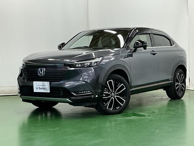 ヴェゼル ｅ：ＨＥＶＰＬａＹ　ナビ　Ｒカメラ　ブルートゥース　フルセグＴＶ　衝突被害軽減ブレーキ　カーテンエアバッグ　盗難防止装置　アイドルストップ　Ｐセンサー　ＡＢＳ　ＥＳＣ　フルオートエアコン　リアカメラ　シートヒータ　ＥＴＣ（10枚目）