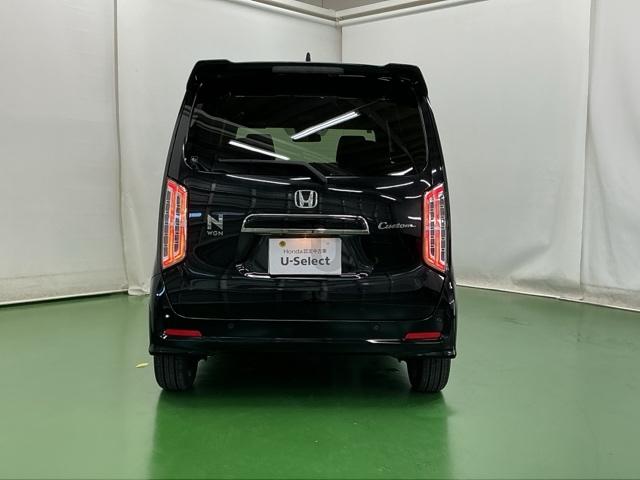 Ｎ－ＷＧＮカスタム Ｌ・ターボ　ナビ　Ｒカメラ　ブルートゥース　アルミホイール　衝突被害軽減装置　ＬＥＤランプ　クリアランスソナー　Ｂカメ　サイドエアバック　前席シートヒーター　イモビ　スマートキー・プッシュスタート　キーフリー（9枚目）