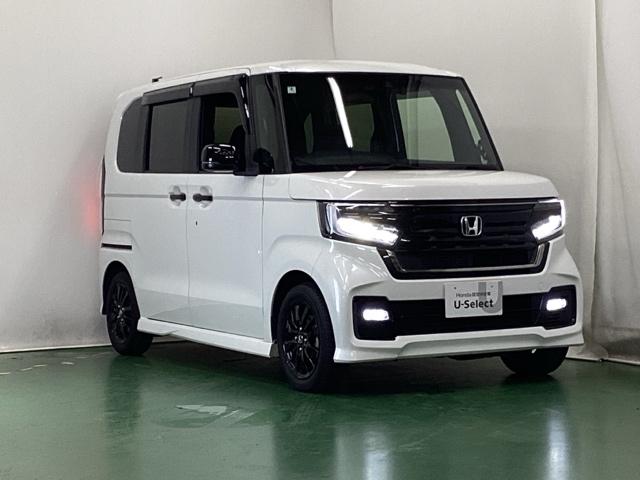 Ｎ－ＢＯＸカスタム Ｌスタイル＋ブラック　ドラレコ　ナビ　Ｒカメラ　ブルートゥース　衝突軽減ブレ－キ　パーキングセンサー　ＤＶＤ再生　横滑り防止　シ－トヒ－タ－　クルーズコントロール　ＬＥＤライト　地デジ　イモビライザー　スマキー　ＡＢＳ（7枚目）