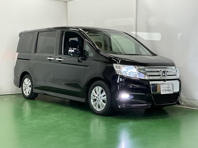 ステップワゴンスパーダ Ｚクールスピリット　ナビ　Ｒカメラ　後席モニター　ＤＶＤ　ＴＶ　キーフリー　横滑防止　記録簿付き　フルオートエアコン　パワーウインドウ　三列シート　運転席エアバック　パワステ　ワンセグ　ＡＢＳ　ＥＴＣ　スマートキ（7枚目）