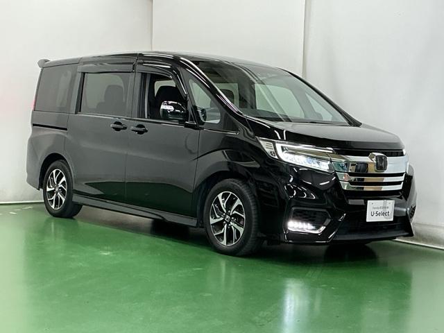 ステップワゴンスパーダ スパーダホンダセンシング　ドラレコ　ナビ　Ｒカメラ　後席モニター　盗難防止　助手席エアバッグ　Ｗパワスラ　記録簿有　地デジ　ＬＥＤライト　横滑り防止システム　オートエアコン　リアカメラ　ドライブレコーダー装着車　ＵＳＢ　スマ鍵（7枚目）