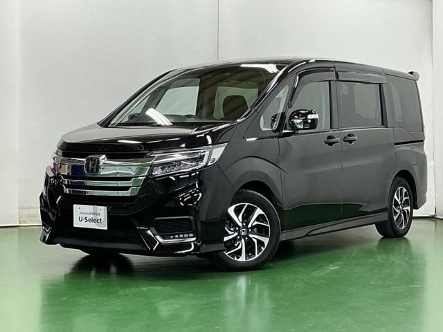 ステップワゴンスパーダ スパーダホンダセンシング　ドラレコ　ナビ　Ｒカメラ　後席モニター　盗難防止　助手席エアバッグ　Ｗパワスラ　記録簿有　地デジ　ＬＥＤライト　横滑り防止システム　オートエアコン　リアカメラ　ドライブレコーダー装着車　ＵＳＢ　スマ鍵（10枚目）