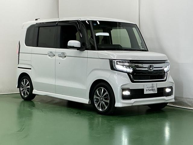Ｎ－ＢＯＸカスタム Ｌ　ドラレコ　ナビ　Ｒカメラ　ブルートゥース　両席電動スライドドア　Ｐソナー　サイドエアバッグ　Ａストップ　シートヒータ　ベンチシート　点検記録簿　キーフリーシステム　ＬＥＤライト　リアカメ　ＡＣ　ＥＴＣ（7枚目）