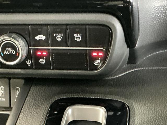 N-BOXカスタム L ドラレコ ナビ Rカメラ ブルートゥース Pソナー サイドエアバッグ Aストップ シートヒータ ベンチシート 点検記録簿 キーフリーシステム LEDライト リアカメ クルーズコントロール AC ETC(15枚目)