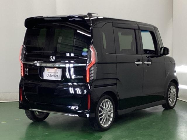 Ｎ－ＢＯＸカスタム Ｌターボ　ナビ　Ｒカメラ　ブルートゥース　フルセグＴＶ　地デジチューナー　衝突軽減ブレーキサポート　ＬＥＤヘッドライ　アイドリングＳ　ターボエンジン　ＰＳ　カーテンエアバック　シートヒータ　エアバック　ＵＳＢ（9枚目）