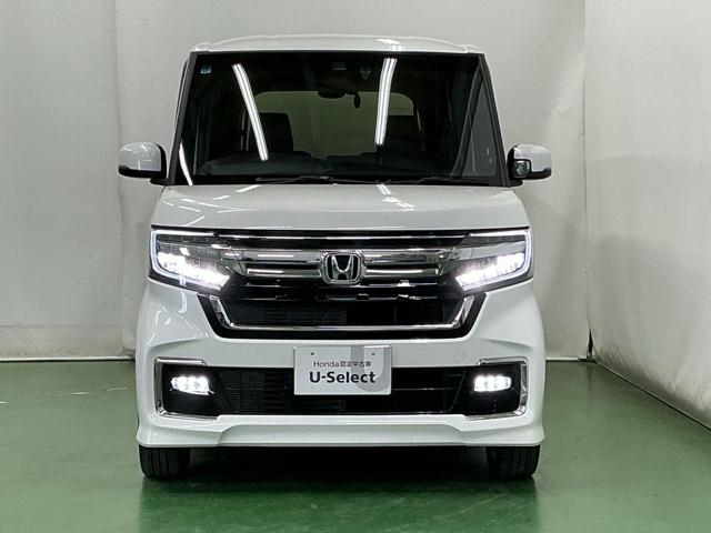 Ｎ－ＢＯＸカスタム Ｌターボ　ドラレコ　ナビ　Ｒカメラ　ブルートゥース　地デジチューナー　衝突軽減ブレーキサポート　ＬＥＤヘッドライ　アイドリングＳ　ターボエンジン　ＰＳ　カーテンエアバック　シートヒータ　エアバック　ＵＳＢ　ＰＷ（6枚目）