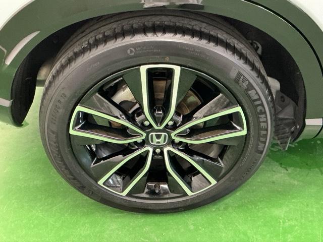 ヴェゼル ｅ：ＨＥＶＰＬａＹ　ナビ　Ｒカメラ　ブルートゥース　フルセグ　衝突被害軽減ブレーキ　カーテンエアバッグ　盗難防止装置　アイドルストップ　Ｐセンサー　ＡＢＳ　ＥＳＣ　フルオートエアコン　シートヒータ　エアバッグ　Ａライト（37枚目）