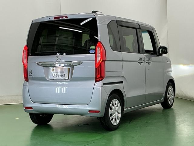 Ｎ－ＢＯＸ Ｌ　Ｒカメラ　ディスプレイオーディオ　ＴＶ　衝突回避支援ブレーキ　Ｉ－ＳＴＯＰ　クリソナ　ＰＷ　パワステ　Ｓヒーター　スマ－トキ－　Ｂカメ　横滑り防止　整備記録簿　ＬＥＤライト　エアコン付き　Ｗエアバック（8枚目）