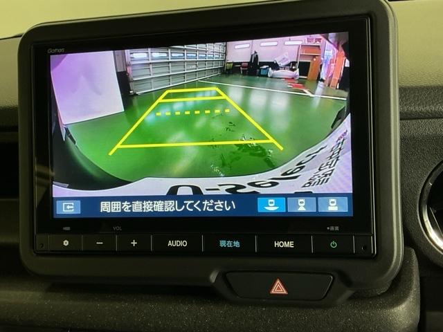 N-BOXカスタム ターボ ナビ Rカメラ ブルートゥース フルセグ イモビライザー 衝突被害軽減 ベンチシート キーフリー Pセンサー ESC パワステ 両席エアバック サイドエアバッグ ターボ車 USB接続 Aライト Bカメ(12枚目)