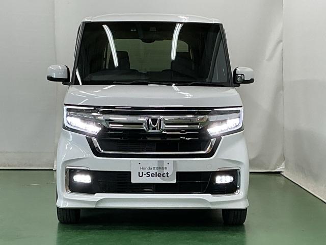 Ｎ－ＢＯＸカスタム Ｌ　ナビ　Ｒカメラ　ブルートゥース　フルセグ　Ｐソナー　サイドエアバッグ　Ａストップ　シートヒータ　ベンチシート　点検記録簿　キーフリーシステム　ＬＥＤライト　リアカメ　クルーズコントロール　ＡＣ　ＵＳＢ（6枚目）