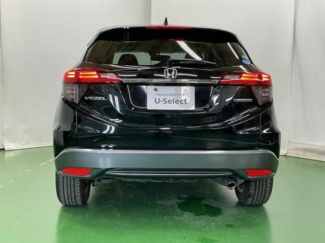 ヴェゼル ハイブリッドＸ・ホンダセンシング　ナビ　Ｒカメラ　ブルートゥース　フルセグ　地デジＴＶ　アクティブクルーズコントロール　リアカメラ　サイドカーテンエアバック　スマートキープッシュスタート　ＵＳＢポート　ＬＥＤヘッドライト　ＤＶＤ再生（9枚目）