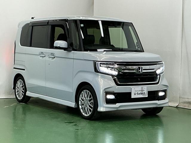 Ｎ－ＢＯＸ Ｌ・ターボ　ドラレコ　ナビ　Ｒカメラ　ブルートゥース　横滑防止　ＣＭＢＳ　スマキ－　リヤカメラ　カーテンエアバッグ　Ｉストップ　フロントベンチシート　ＵＳＢ　コーナーソナー　Ｓヒーター　ＥＴＣ車載器　ターボモデル（7枚目）