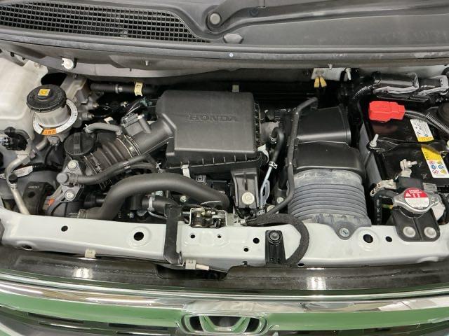 Ｎ－ＢＯＸ Ｌ・ターボ　ドラレコ　ナビ　Ｒカメラ　ブルートゥース　横滑防止　ＣＭＢＳ　スマキ－　リヤカメラ　カーテンエアバッグ　Ｉストップ　フロントベンチシート　ＵＳＢ　コーナーソナー　Ｓヒーター　ＥＴＣ車載器　ターボモデル（35枚目）