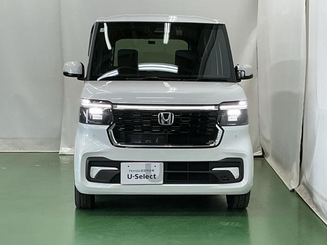N-BOXカスタム ベースグレード ドラレコ ナビ Rカメラ ブルートゥース Pソナー レーダーブレーキサポート ETC装備 定期点検記録簿 地デジ対応 サイドエアバック Sヒータ スマートキー&プッシュスタート 横滑り防止 USB(6枚目)