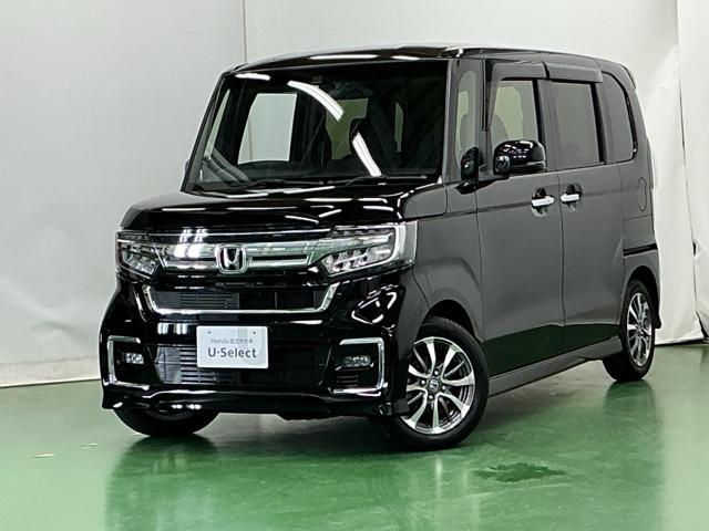 Ｎ－ＢＯＸカスタム Ｌ　ドラレコ　ナビ　Ｒカメラ　ブルートゥース　両席エアバック　左右電動スライドドア　Ｂモニタ　ブレーキサポート　セキュリティー　ＬＥＤランプ　キーレスエントリー　記録簿　ＳＲＳ　横滑り防止機能　スマートキ（10枚目）