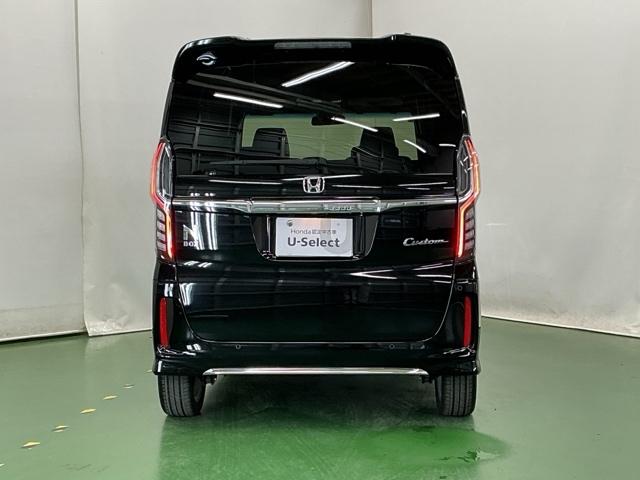 N-BOXカスタム Lターボ ナビ Rカメラ ブルートゥース フルセグ 両側電動D セキュリティアラーム 誤発信抑制 フルオートエアコン Sヒーター LEDランプ Bカメ アクティブクルーズコントロール サイドカーテンエアバック(9枚目)