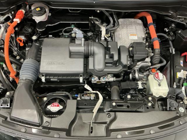 フィット ｅ：ＨＥＶクロスター　ドラレコ　Ｒカメラ　ＣＤ　ＥＴＣ　ワンセグ　インテリキー　キーフリー　ＬＥＤヘットライト　イモビライザー　サイドカーテンエアバック　Ｃソナー　クルコン　パワーウインドウ　エアコン　ＵＳＢ　記録簿（29枚目）