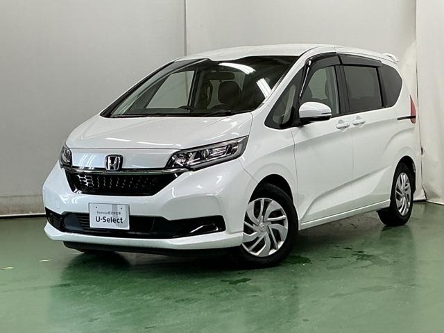 フリード Ｇ・ホンダセンシング　ナビ　Ｒカメラ　ブルートゥース　フルセグ　Ｗ電動ドア　キーフリ　スマートキーシステム　イモビ　ＵＳＢポート　カラーバックモニター　横滑防止装置　ＬＥＤランプ　整備点検記録簿　エアコン　クルコン　ＳＲＳ（10枚目）