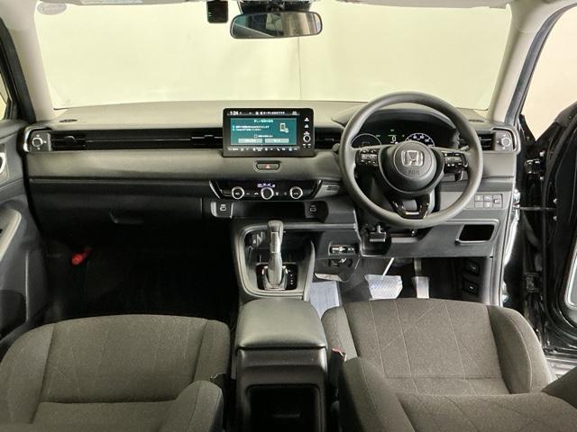 ヴェゼル ｅ：ＨＥＶＸ　ドラレコ　ナビ　Ｒカメラ　ブルートゥース　フルオートエアコン　ソナー　イモビ　エアバッグ　Ｂカメ　フルセグテレビ　記録簿　キーレスエントリー　カーテンエアバック　パワーウインドウ　アイドリング　ＶＳＡ（2枚目）