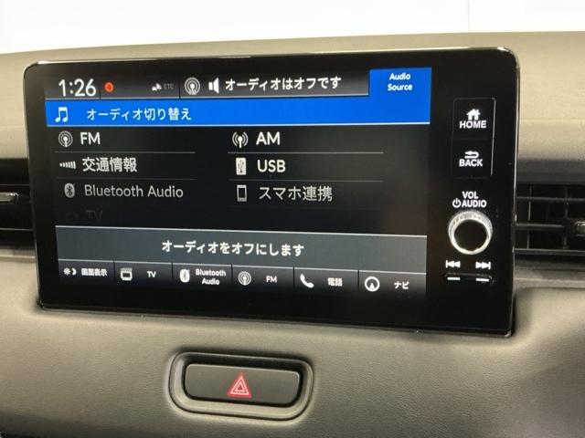 ヴェゼル ｅ：ＨＥＶＸ　ドラレコ　ナビ　Ｒカメラ　ブルートゥース　フルオートエアコン　ソナー　イモビ　エアバッグ　Ｂカメ　フルセグテレビ　記録簿　キーレスエントリー　カーテンエアバック　パワーウインドウ　アイドリング　ＶＳＡ（11枚目）