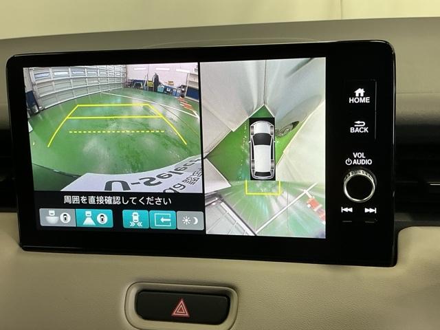 ヴェゼル ｅ：ＨＥＶＰＬａＹ　ドラレコ　ナビ　Ｒカメラ　ブルートゥース　フルセグテレビ　パノラミックルーフ　前後センサー　カーテンエアバック　イモビ　Ａライト　シ－トヒ－タ－　記録簿　衝突軽減装置　ＬＥＤヘッドランプ　ＵＳＢ（12枚目）