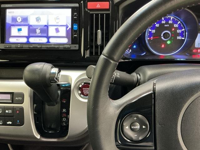 Ｎ－ＷＧＮカスタム Ｇ・Ｌパッケージ　ナビ　Ｒカメラ　フルセグ　ＣＤ　ＥＴＣ　助手席エアバッグ　運転席エアバッグ　ＤＶＤ再生可能　イモビライザー　キーフリーシステム　スマキ－　パワーウインドウ　地デジ　記録簿　ＡＢＳ　ＥＳＣ　ベンチシ－ト（3枚目）