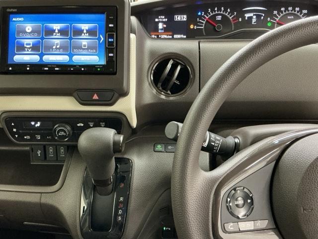 N-BOX L ドラレコ ナビ Rカメラ ブルートゥース バックセンサー 地デジフルセグTV Wエアバッグ 前席シートヒーター USB接続 記録簿付 LED リモコンキー Bカメラ イモビ DVD VSA PS PW(3枚目)