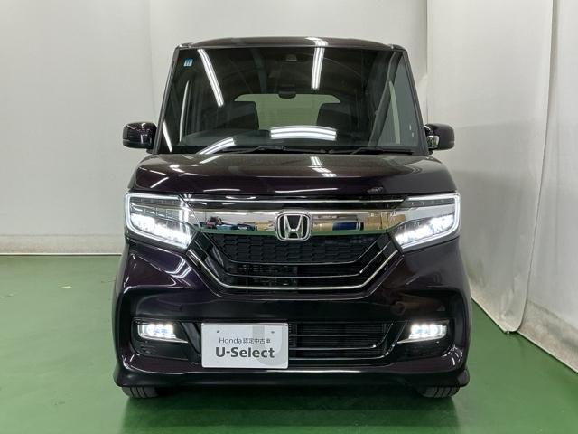 N-BOX G・EXターボホンダセンシング ナビ Rカメラ ブルートゥース フルセグ 盗難防止 USB接続 Bカメラ 横滑り防止 クルーズコントロール LED DVD AAC ETC スマートキー キーフリー オートライト エアバッグ ABS(6枚目)