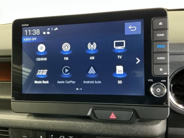 N-BOXカスタム ターボ ナビ Rカメラ ブルートゥース フルセグ 盗難防止システム スマートキープッシュスタート ブレーキサポート サイドエアバック パワーステアリング パーキングセンサー DVD再生可 横滑防止 エアコン(11枚目)