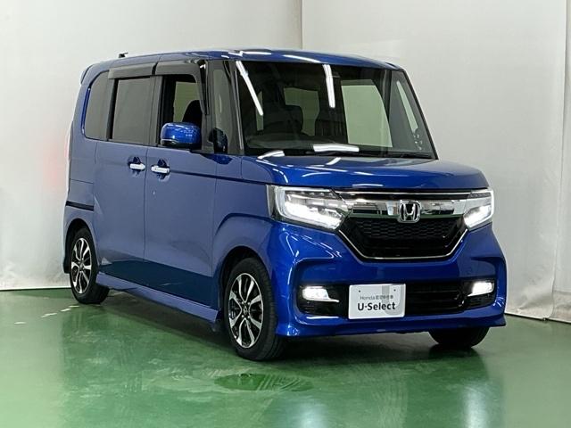 Ｎ－ＢＯＸカスタム Ｇ・Ｌホンダセンシング　ナビ　Ｒカメラ　ブルートゥース　フルセグ　ベンチ　記録簿付き　助手席エアバック　エアＢ　バックアイカメラ　キーフリーシステム　スマートキーＰスタート　クルーズコントロール　盗難防止システム　ＥＳＣ（7枚目）